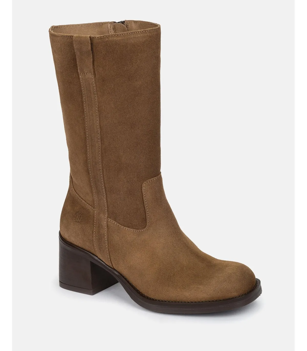 BOTA DE TACóN LANDAS003 MARRON