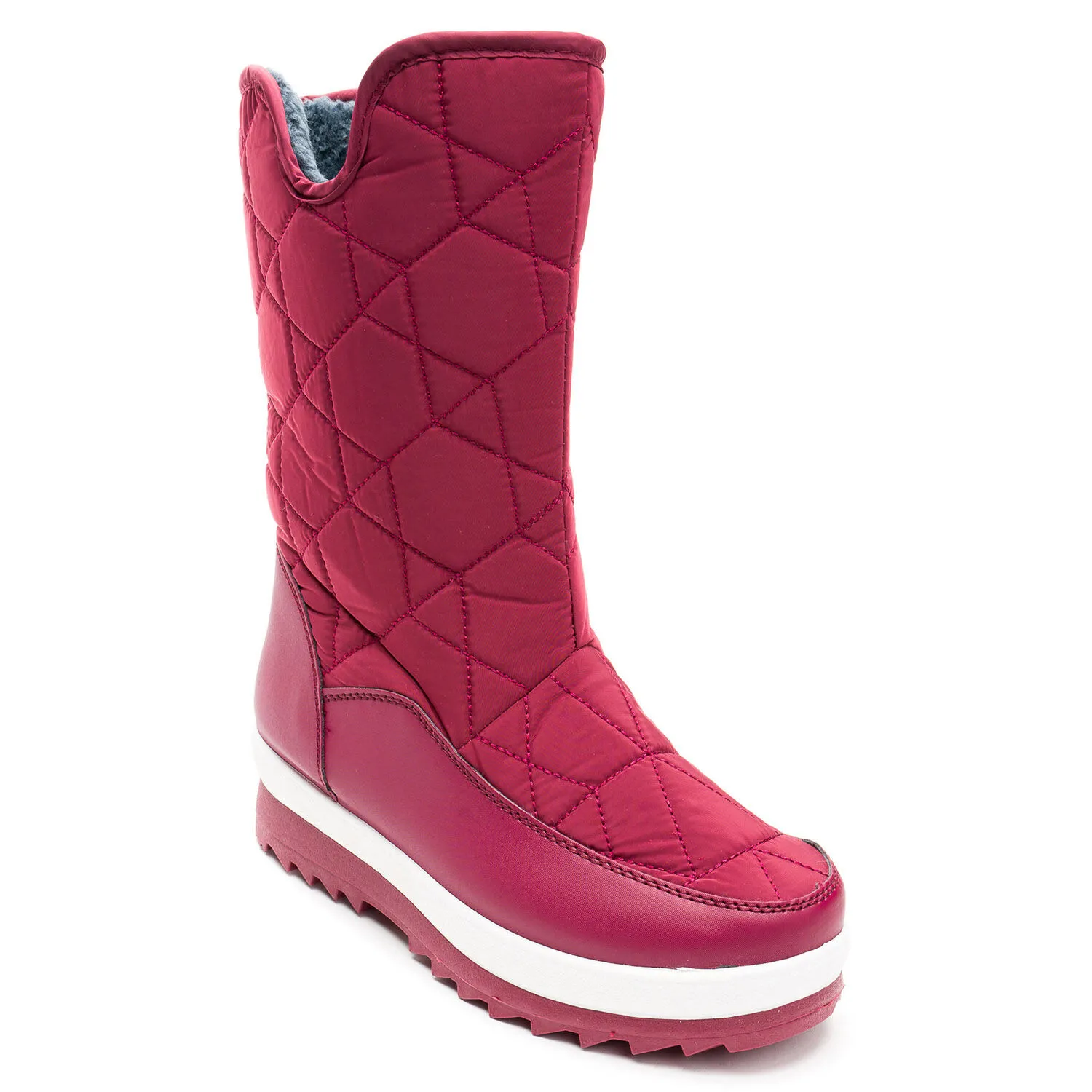 Bota Mujer Burdeo Estonia Chancleta