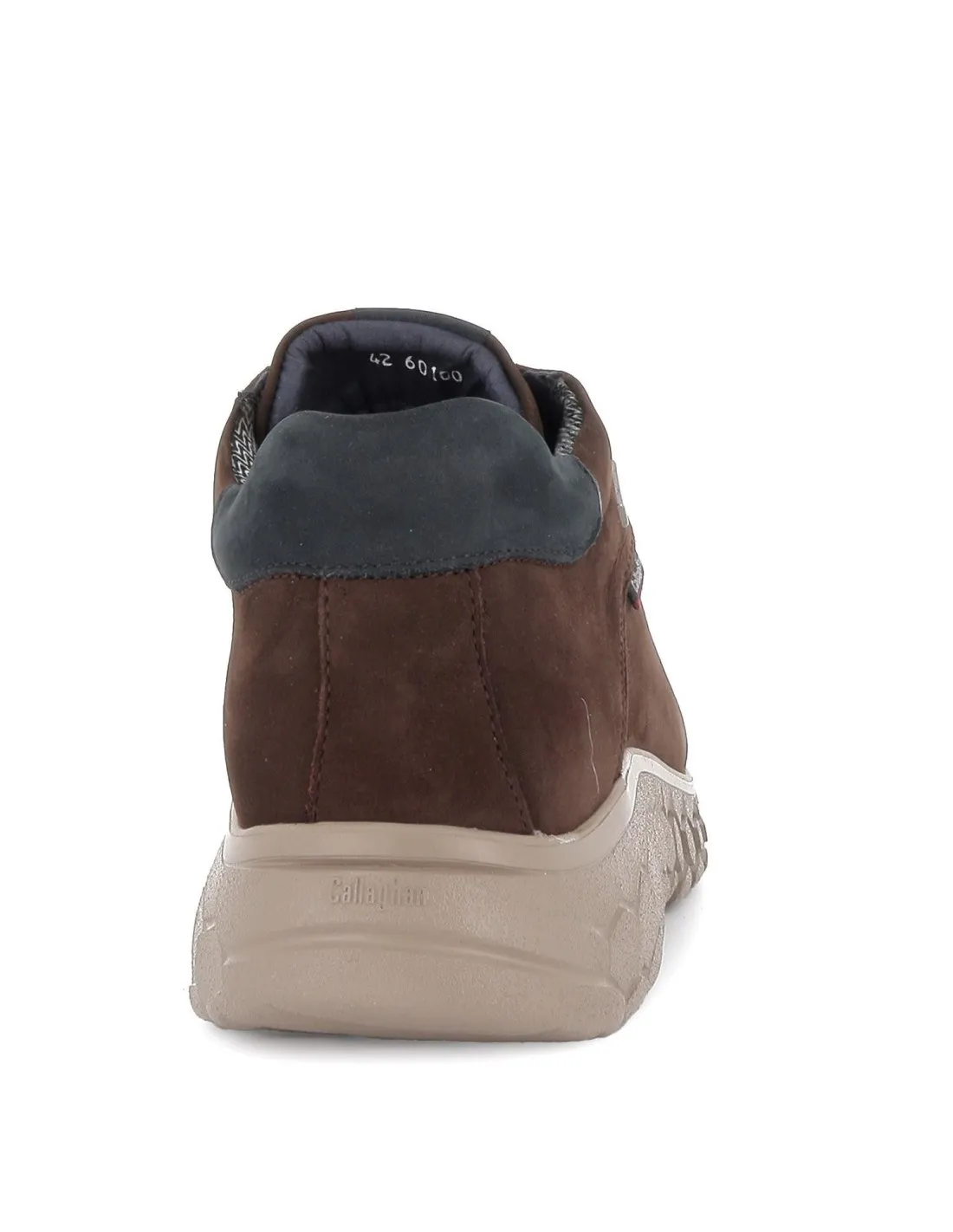 Bota resistente al agua piel nobuck hombre waterproof marrón. Callaghan