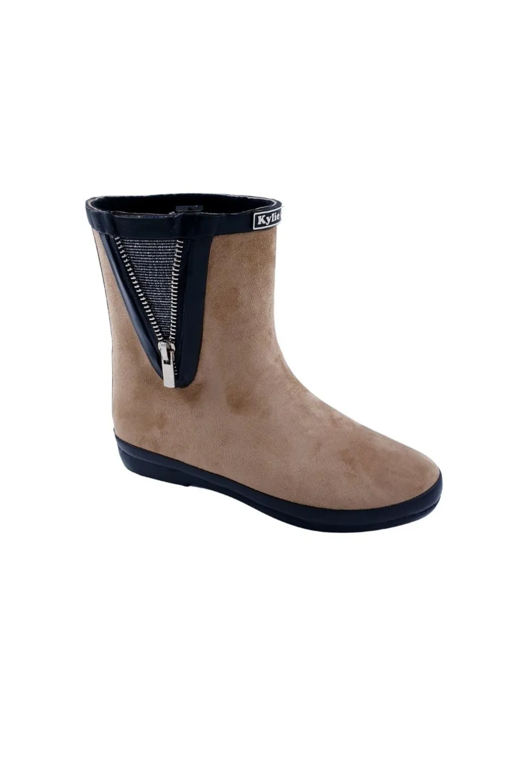 botas de agua mujer kylie crazy beige k1890103