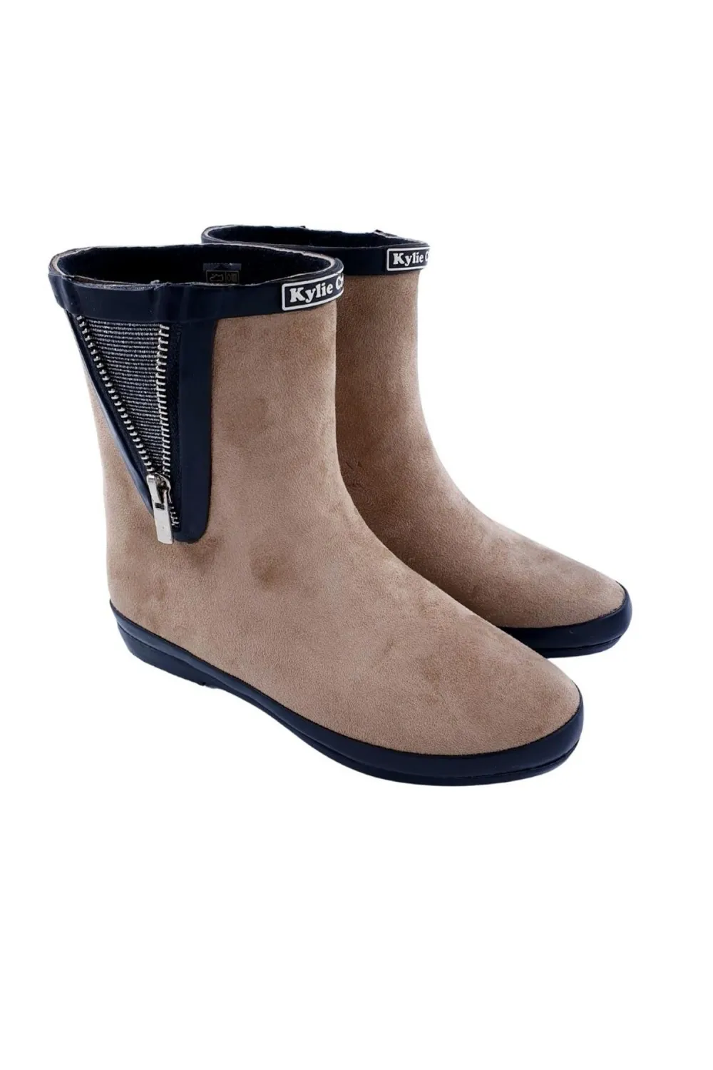 botas de agua mujer kylie crazy beige k1890103