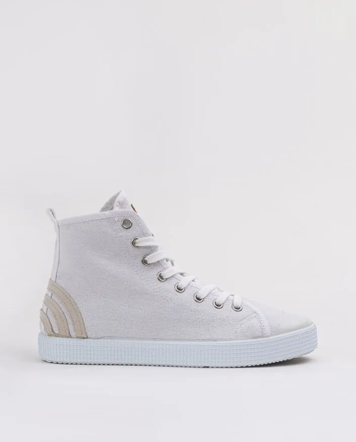 Botas ecológicas para mujer y hombre HASH BOOT BLANCO
