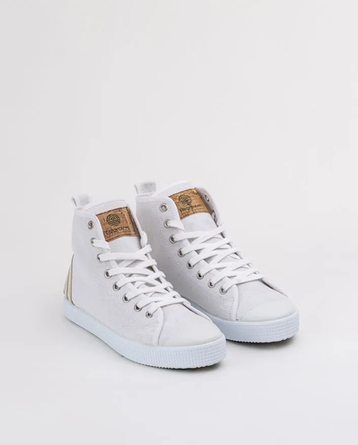 Botas ecológicas para mujer y hombre HASH BOOT BLANCO