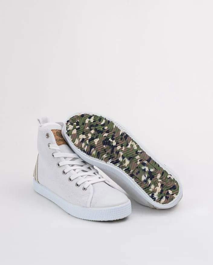 Botas ecológicas para mujer y hombre HASH BOOT BLANCO