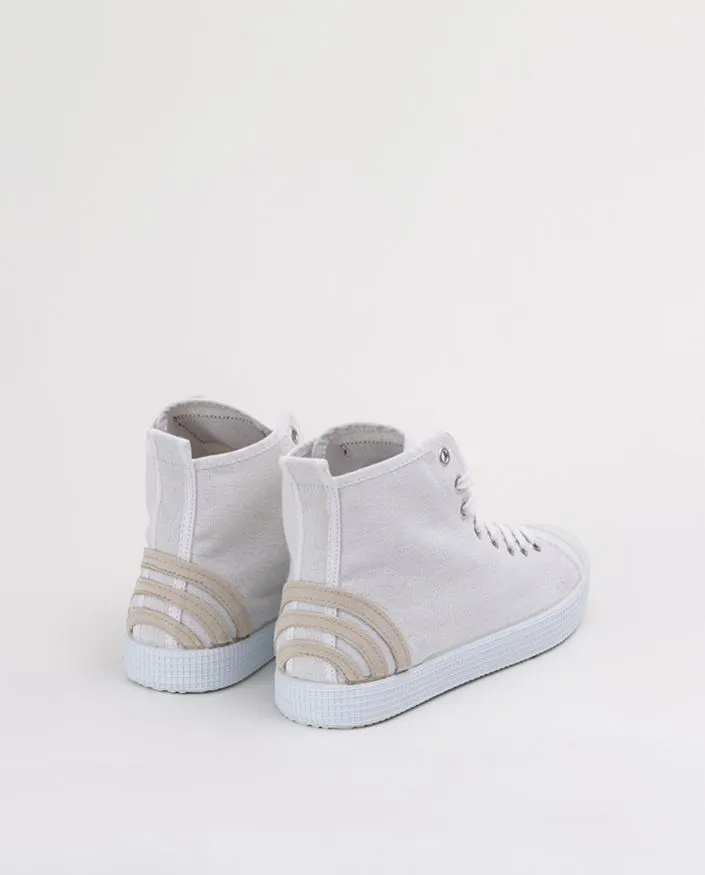 Botas ecológicas para mujer y hombre HASH BOOT BLANCO