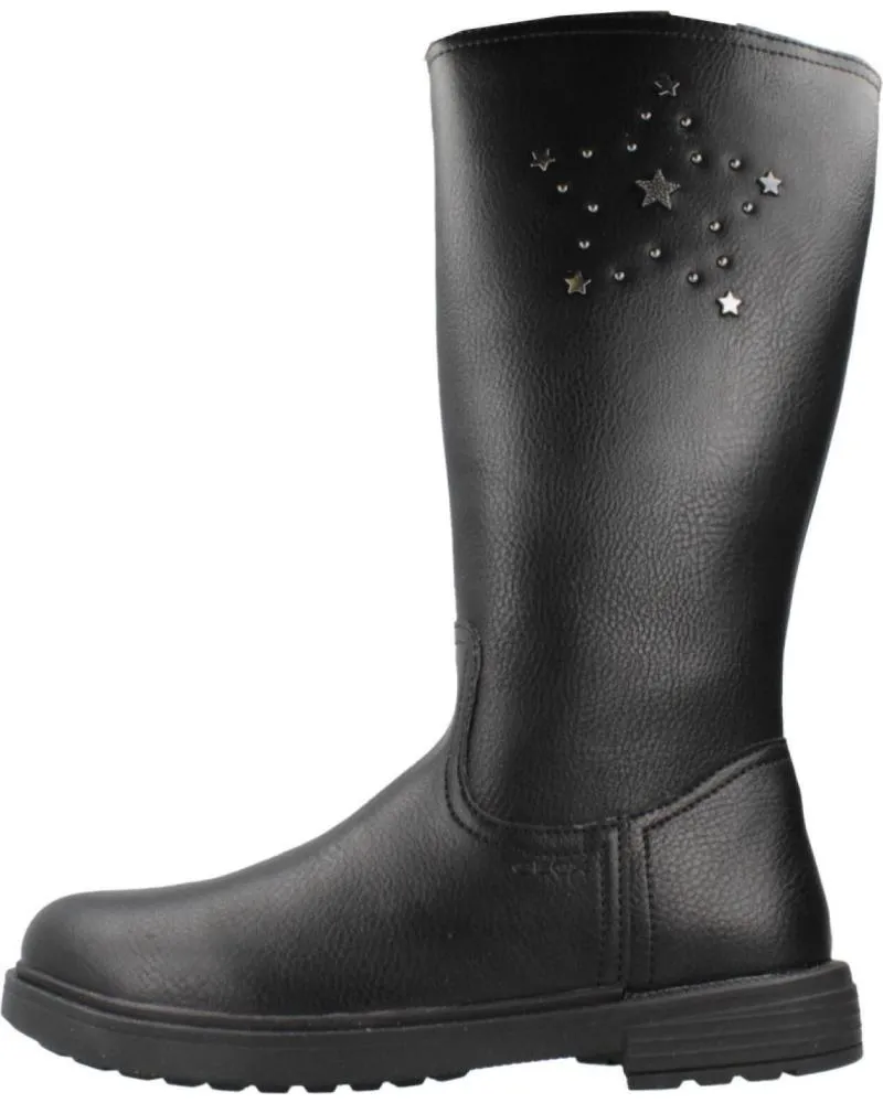 Botas GEOX  de Niña BOTAS NINA MODELO J ECLAIR GIRL COLOR NEGRO  C9999
