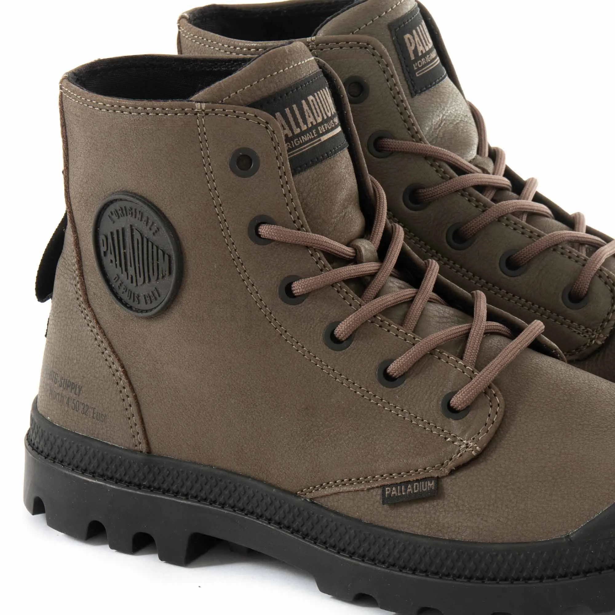 BOTAS PALLADIUM HI SPPLY MAJOR BROWN 77963213