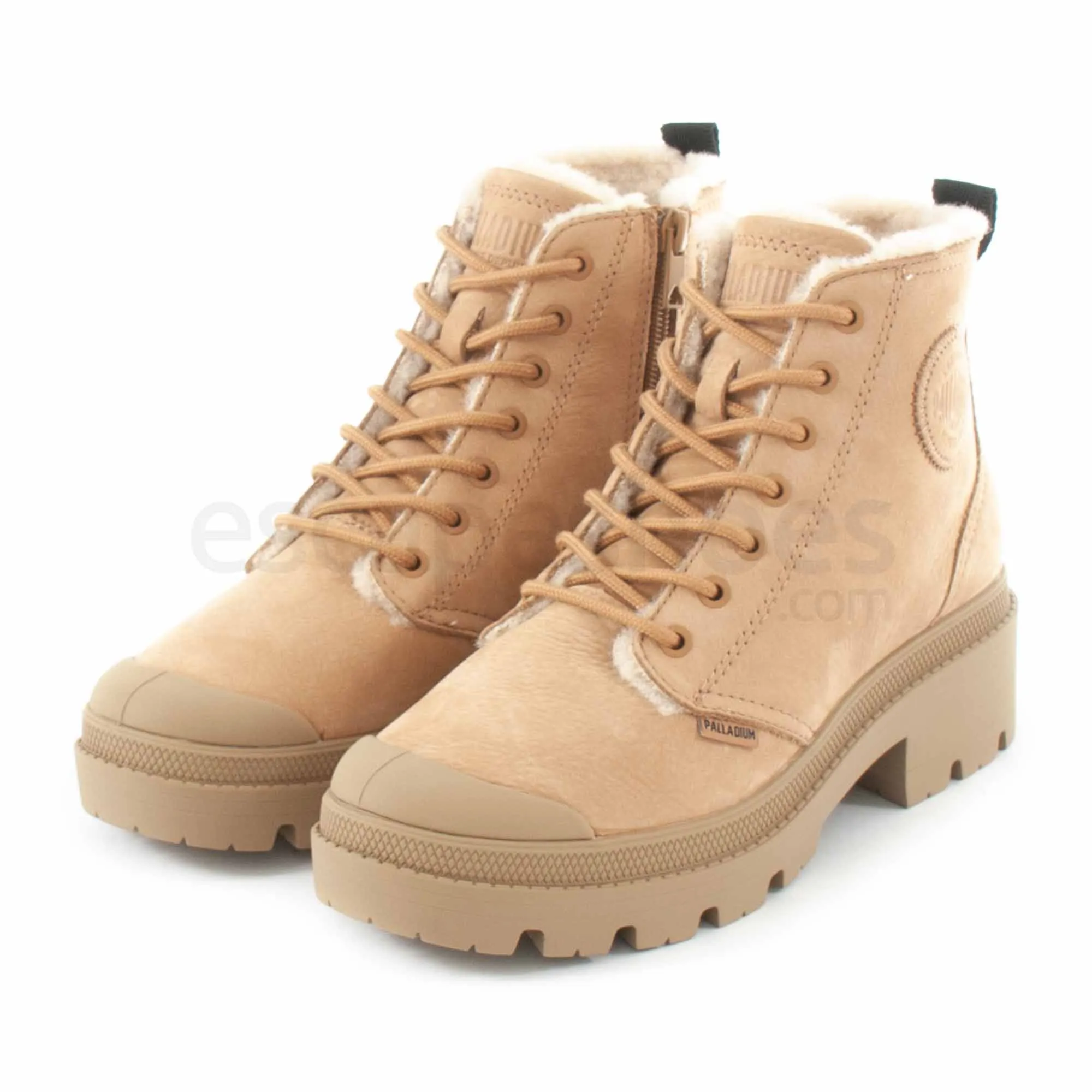 BOTAS PALLADIUM PALLABASE ZIP OCHRE 98867223