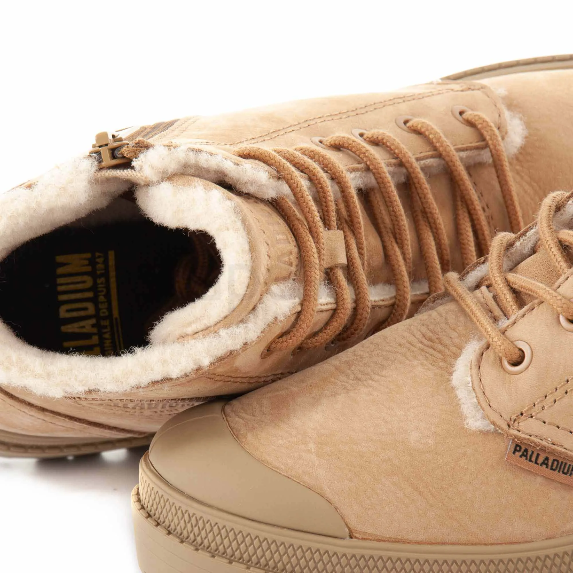 BOTAS PALLADIUM PALLABASE ZIP OCHRE 98867223
