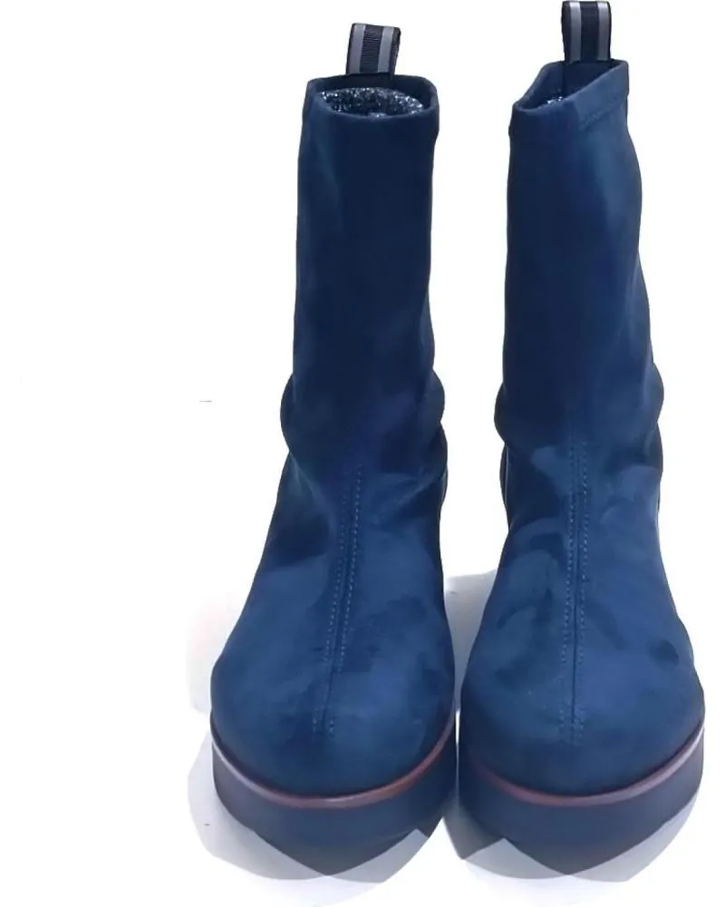 Botas PEDRO MIRALLES  de Mujer BOTIN CASUAL DE LICRA CON CUNA DE GOMA  STRECH MARINO