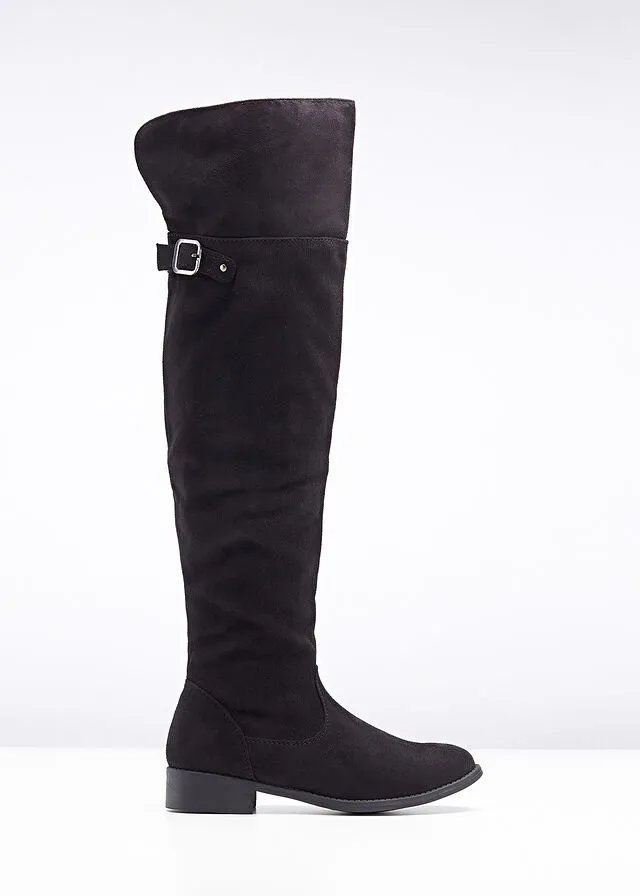 Botas por encima de la rodilla Negro