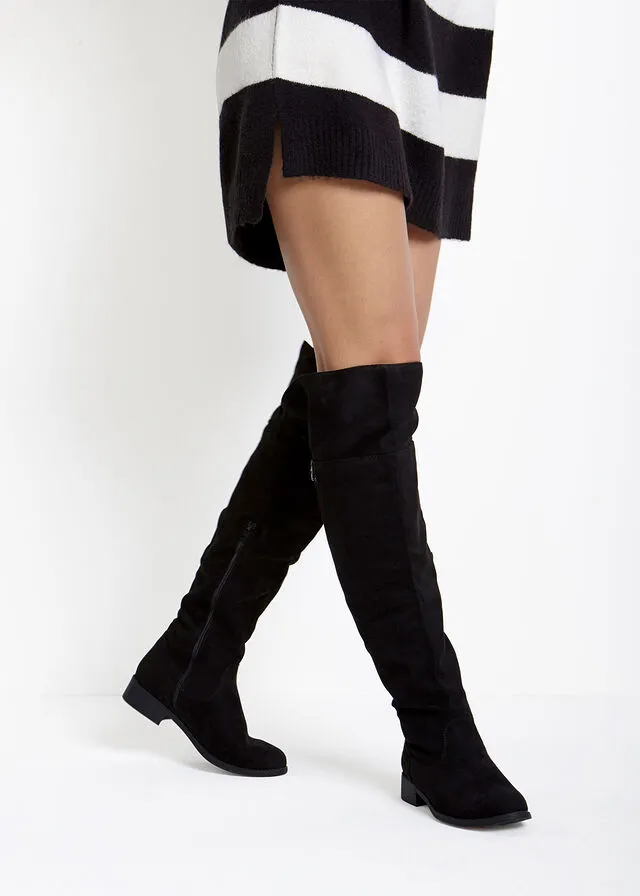 Botas por encima de la rodilla Negro