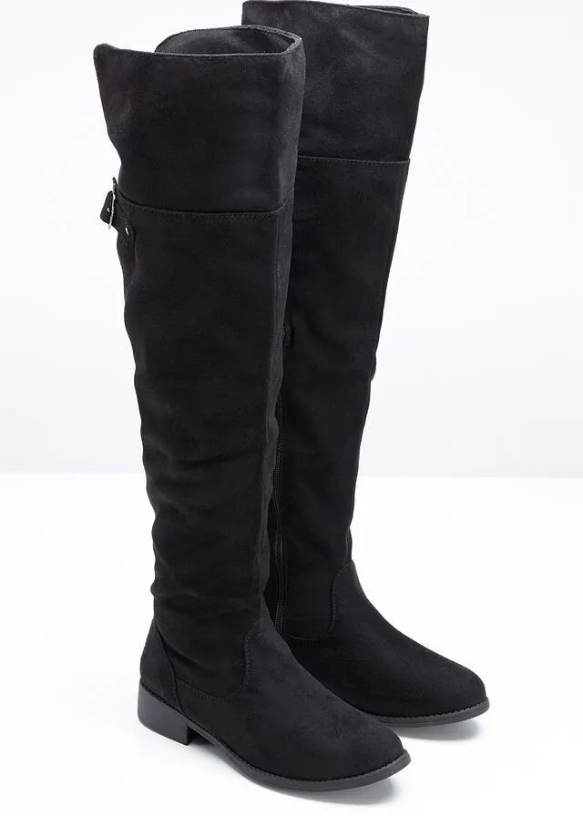 Botas por encima de la rodilla Negro