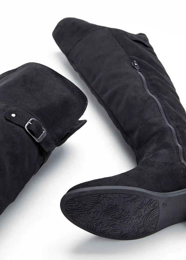 Botas por encima de la rodilla Negro