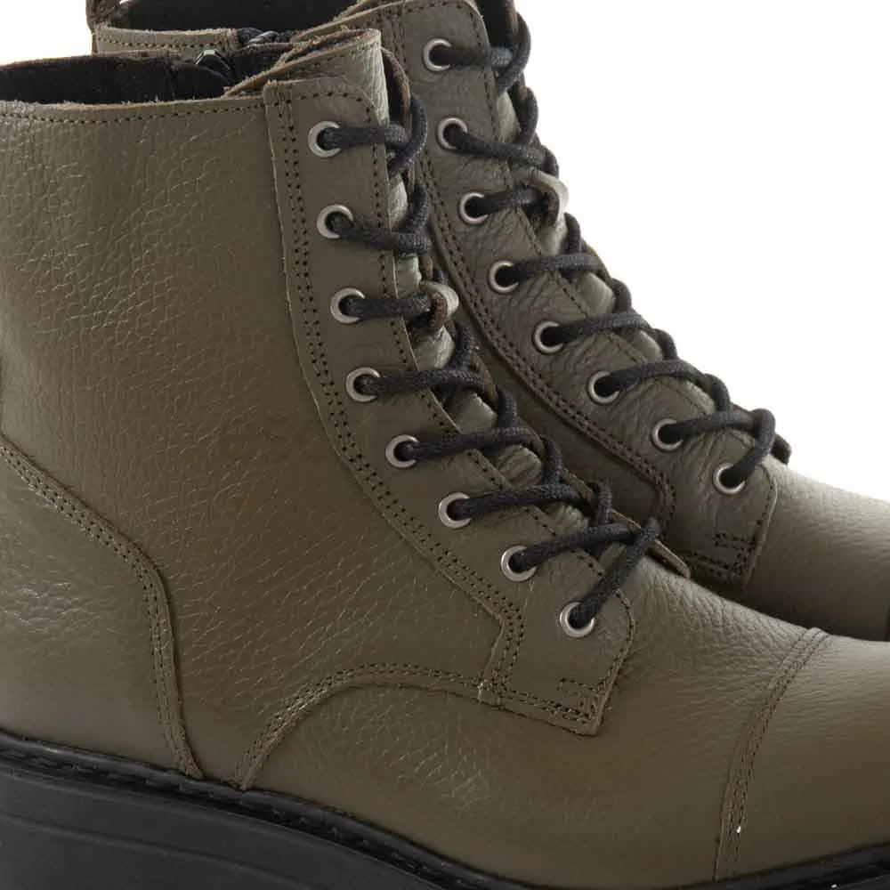 Botas RUIKA Pele Kaki 88/21007