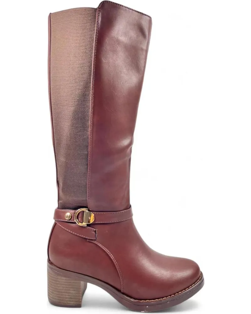 Botas TIMBOS  de Mujer BOTA TACON DE MUJER MARRON 130733  MARRóN