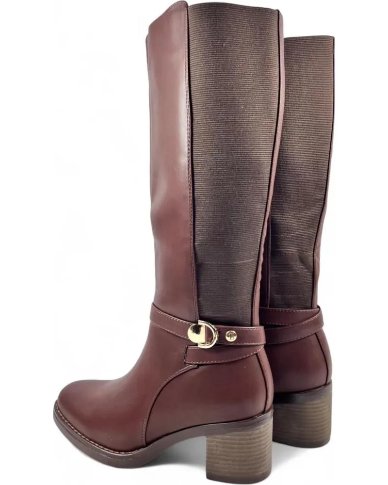 Botas TIMBOS  de Mujer BOTA TACON DE MUJER MARRON 130733  MARRóN