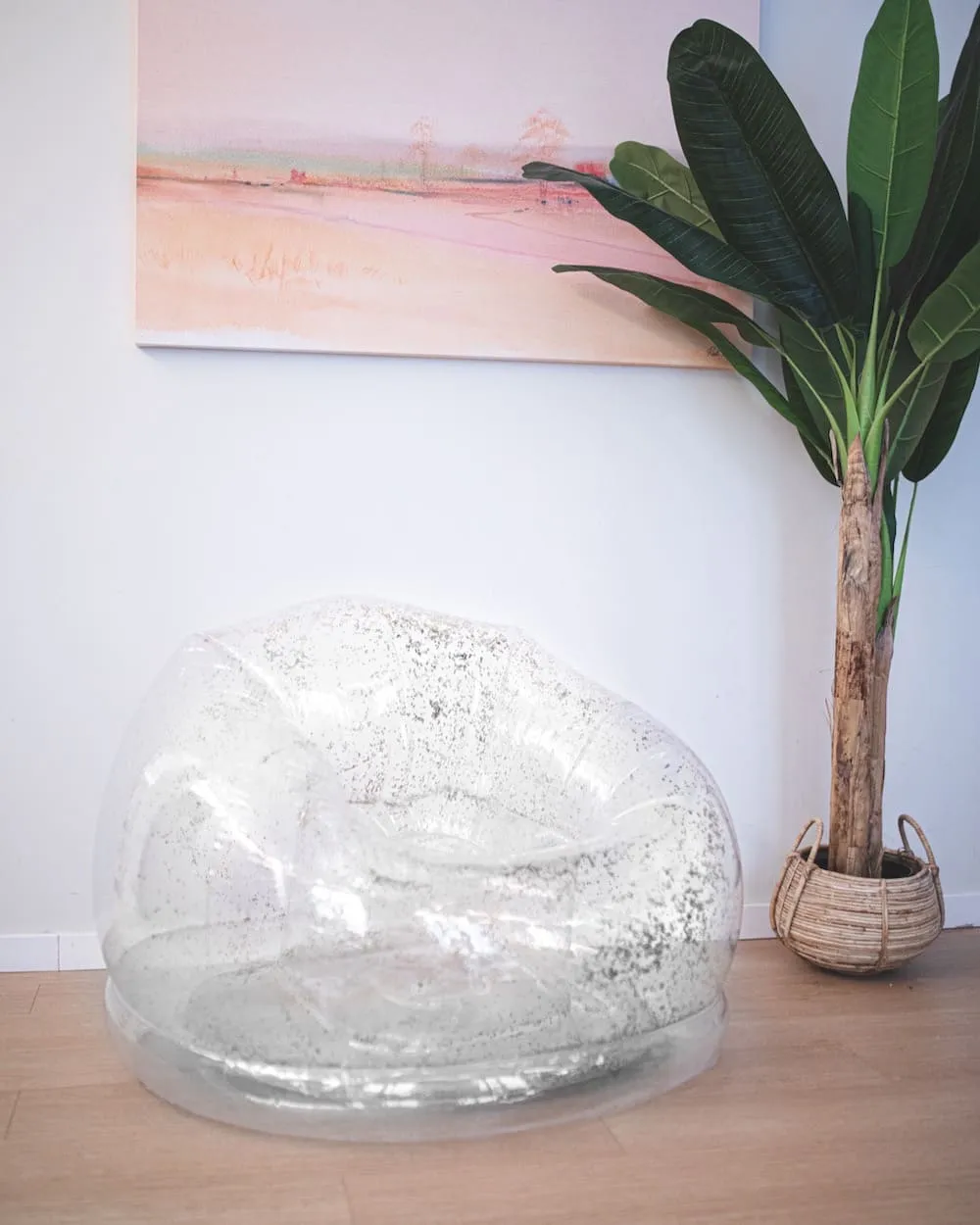 BRILLI PLATA  PUFF HINCHABLE PURPURINA