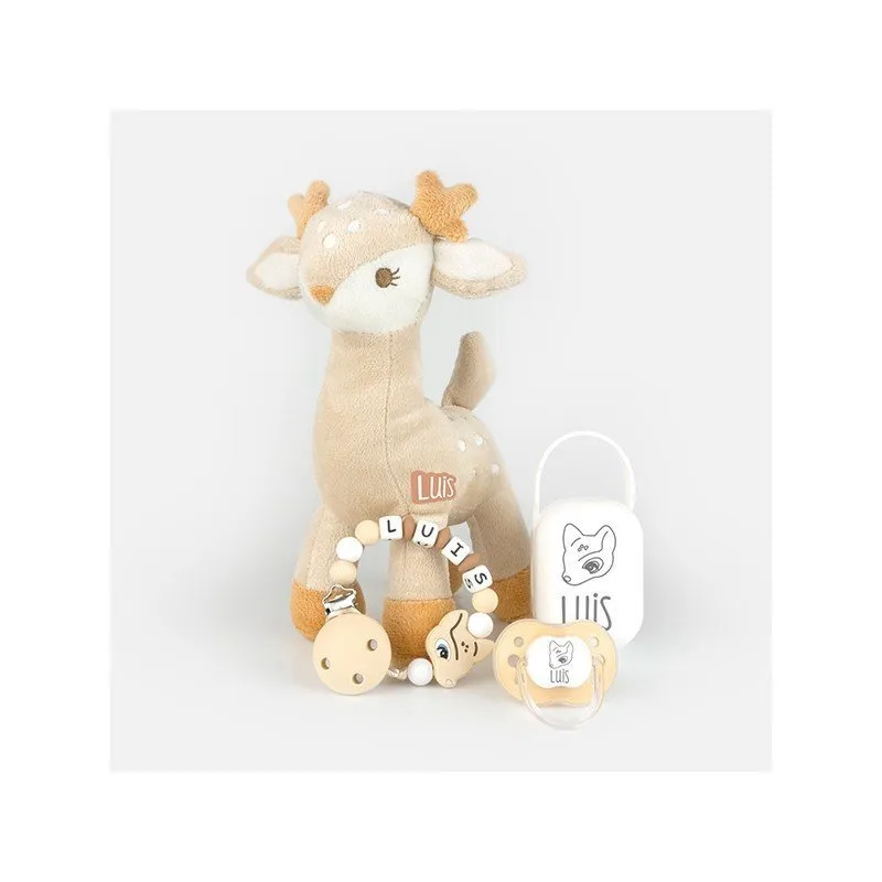 Cajita regalo Peluche ciervo