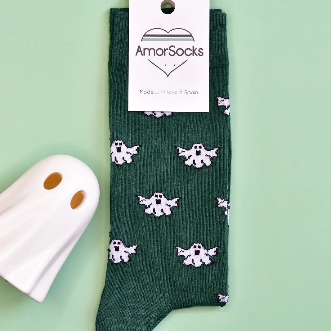 Calcetín AmorSocks AmorGhost Botella