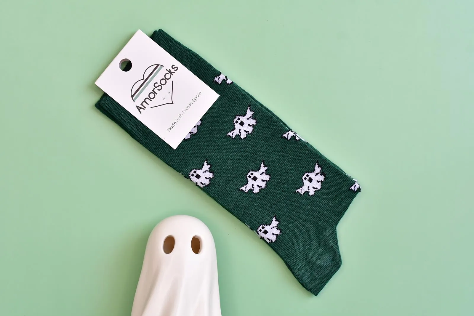 Calcetín AmorSocks AmorGhost Botella