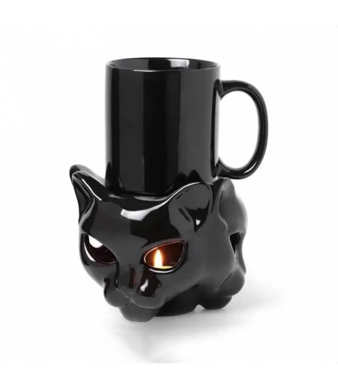 CALENTADOR DE TAZAS DE GATO CAT MUG WARMER ALCHEMY MWCB2