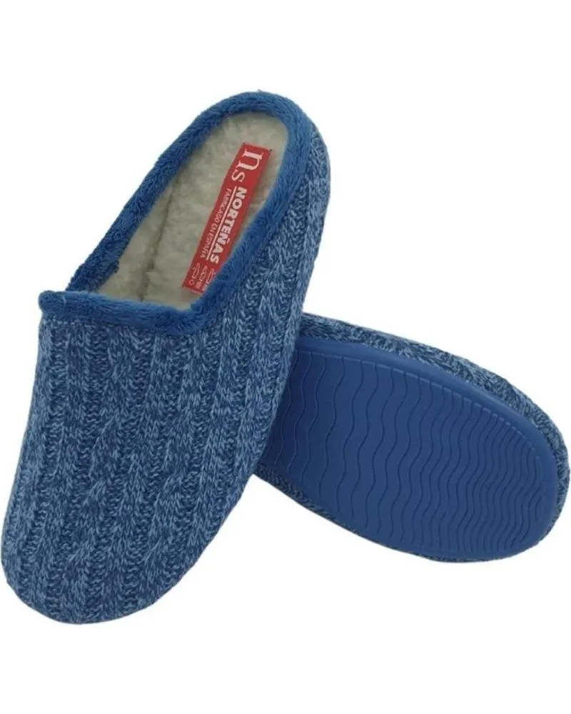 CALZADO DE CASA DE MUJER NORTEÑAS ZAPATILLAS MUJER WANDA NORTENAS JEANS 54196 AZUL
