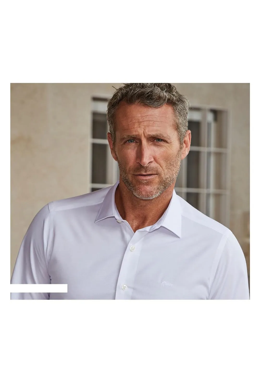 Camisa básica hombre Oro blanco