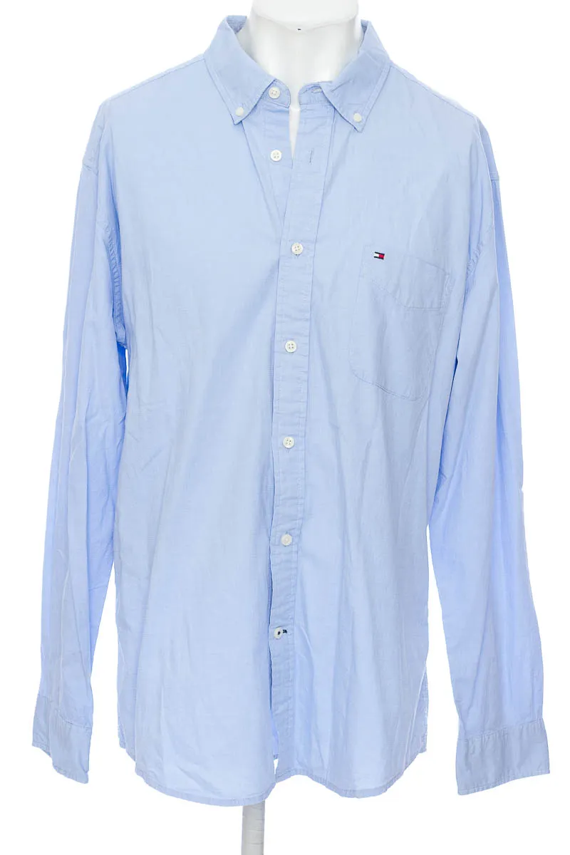 CAMISA COLOR AZUL  TOMMY HILFIGER