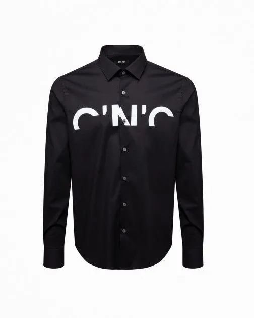 Camisa Costume National Contemporary NMS36002CA Negro