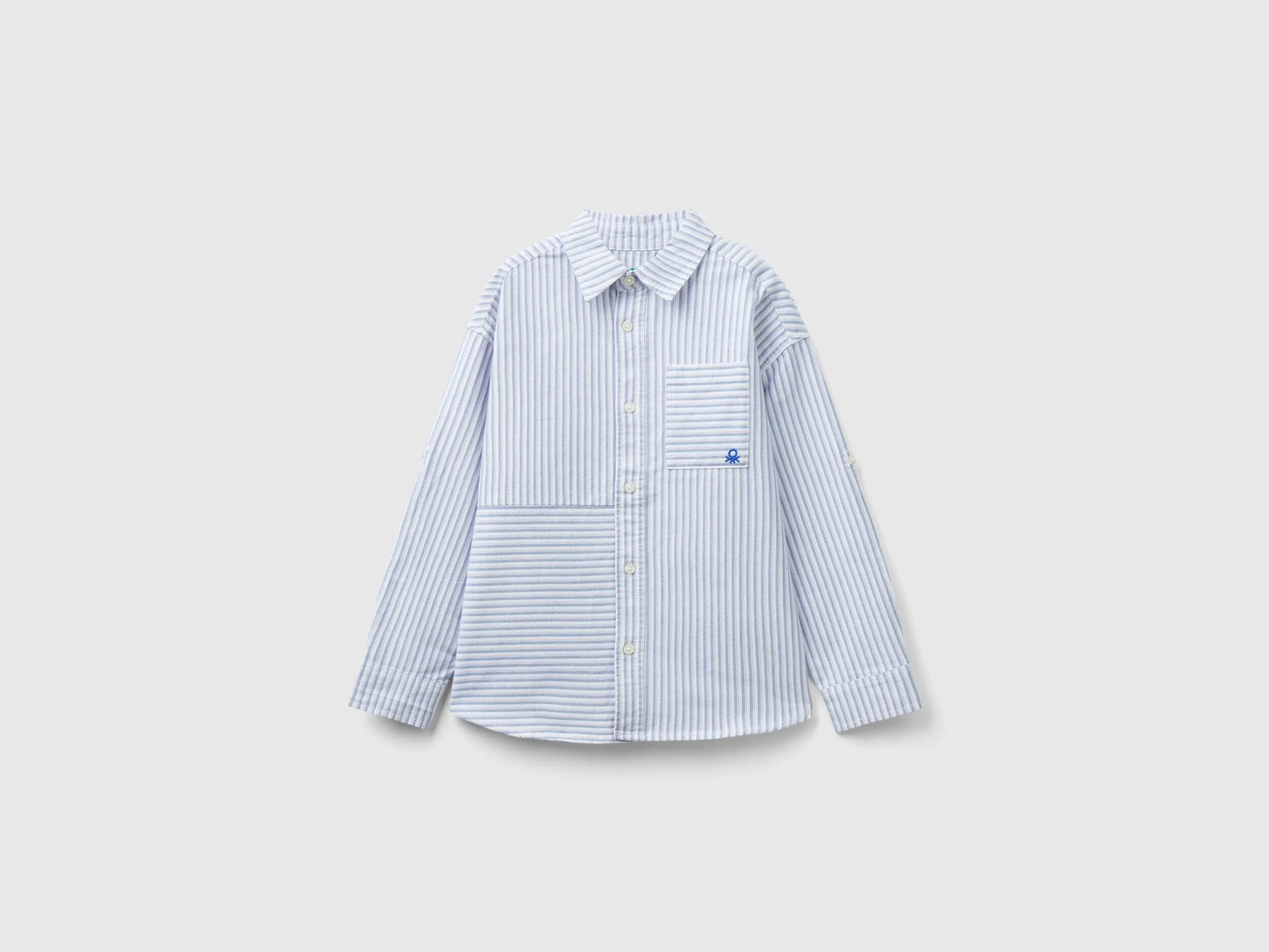 Camisa de manga larga de rayas