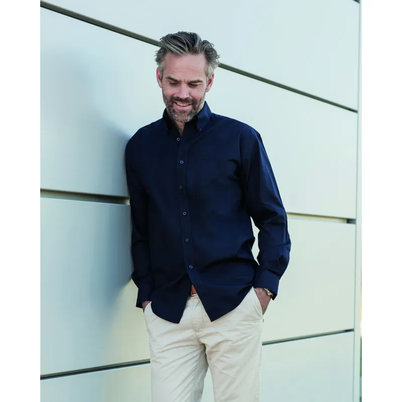 Camisa RUSSELL 928M Oxford Button entallada 