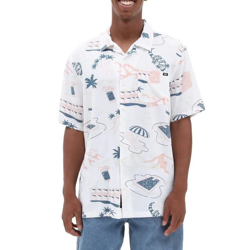 Camisa Vans: Scenic SS Shirt (White)