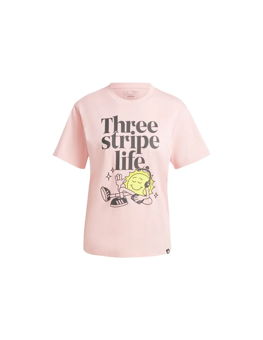 Camiseta adidas Positivity Graphic Mujer Rosa