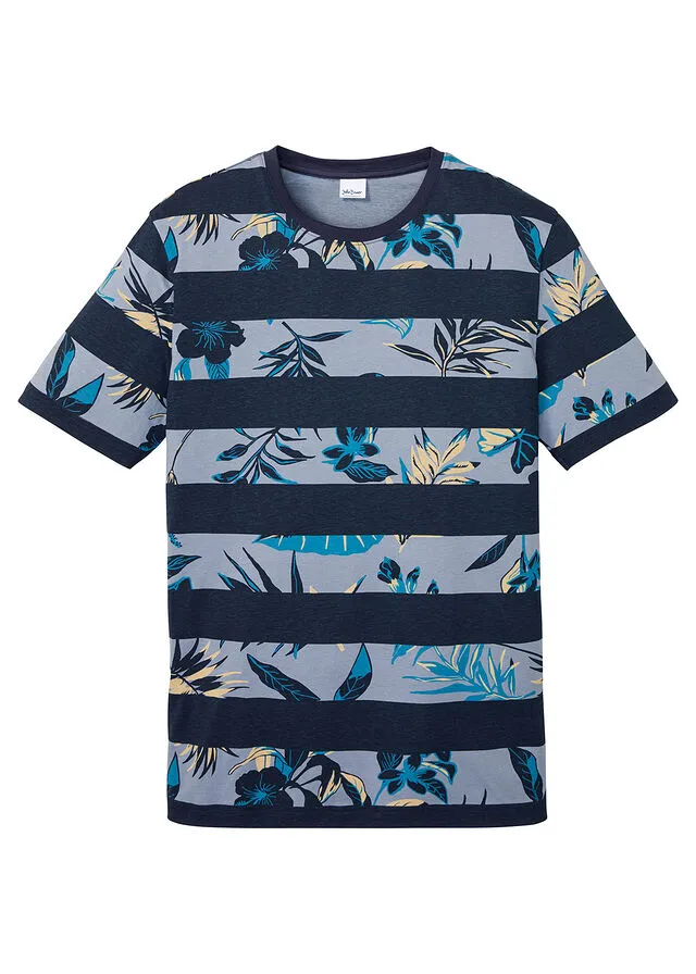 Camiseta Azul marino de rayas horizontales