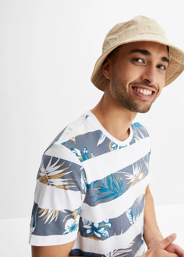 Camiseta Blanco de rayas horizontales