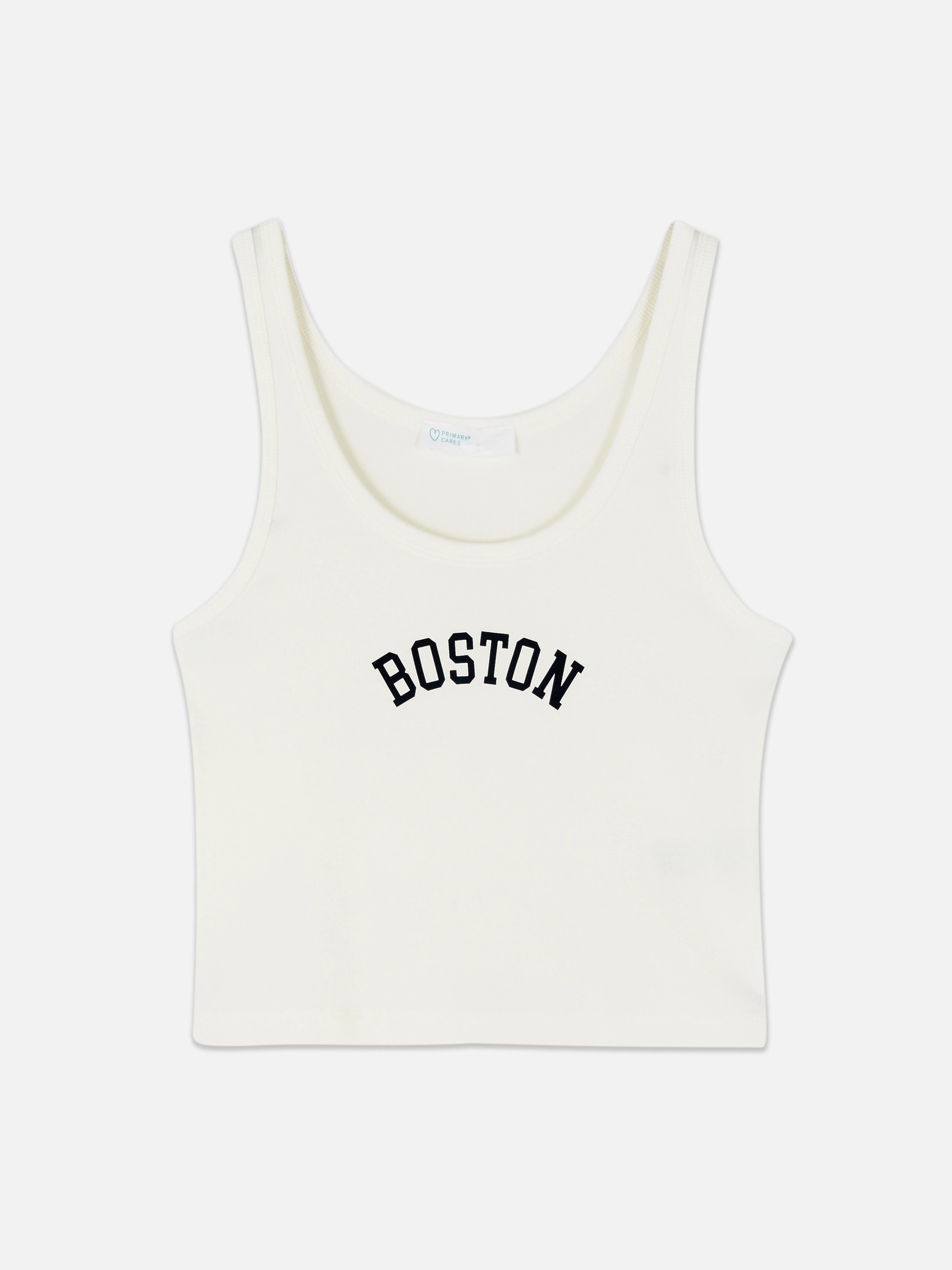 Camiseta corta sin mangas y escotada