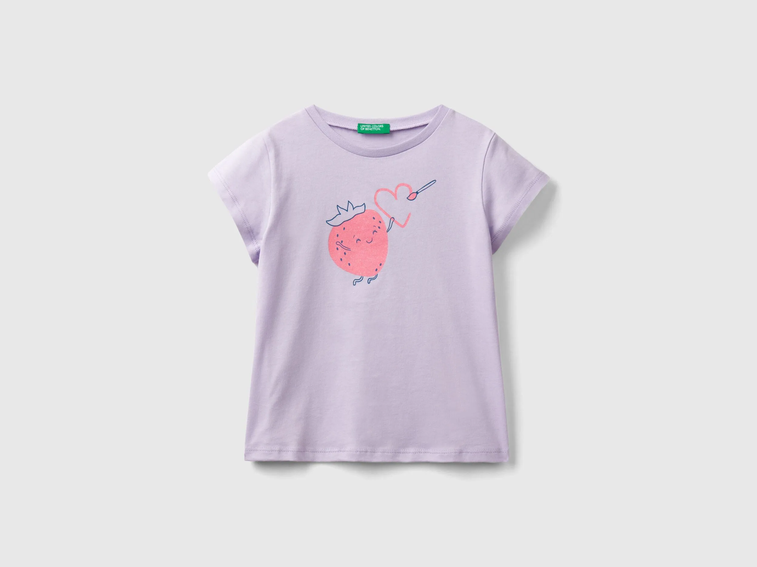 Camiseta de 100 % algodón con estampado