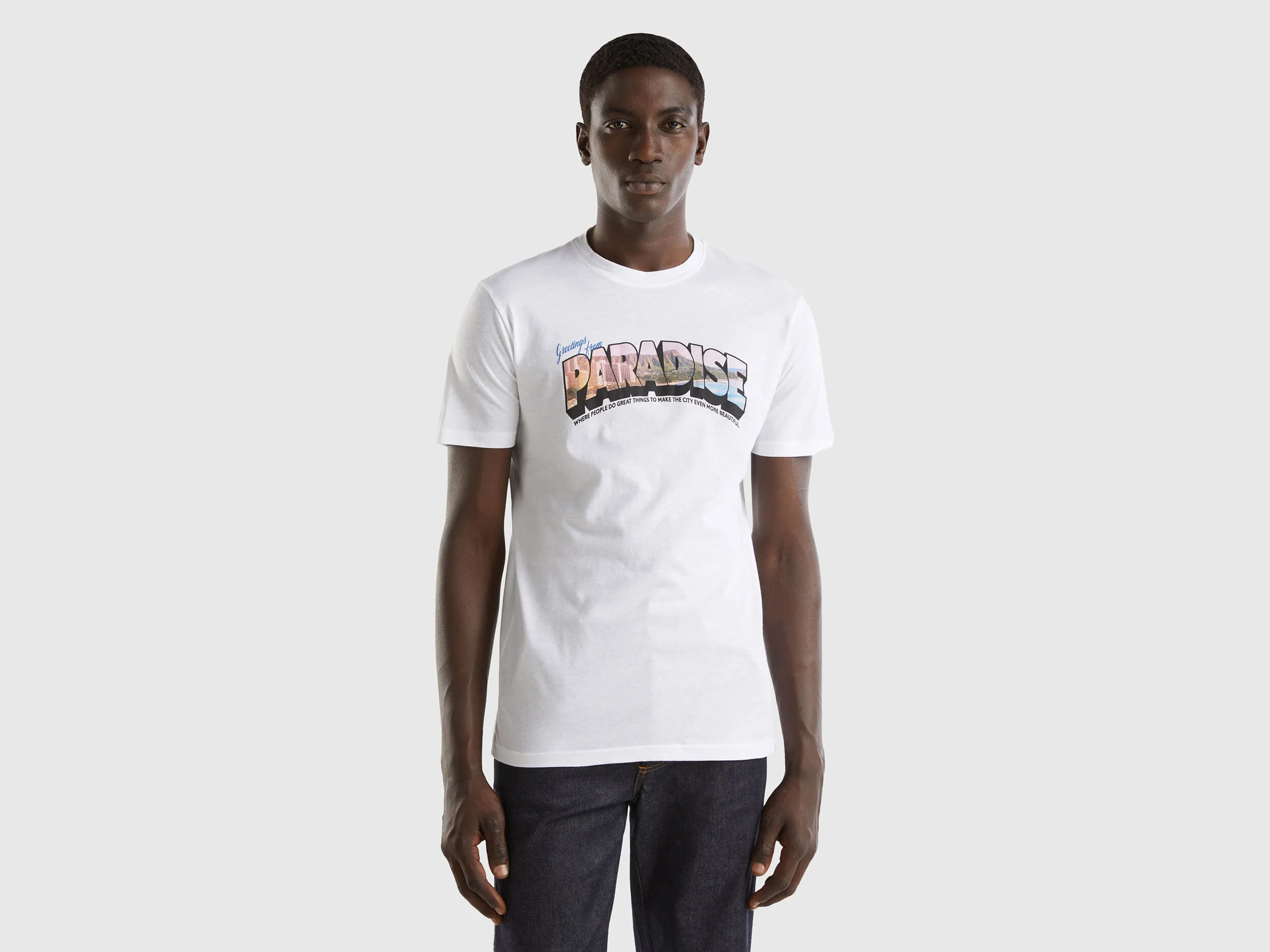Camiseta de algodón ligero