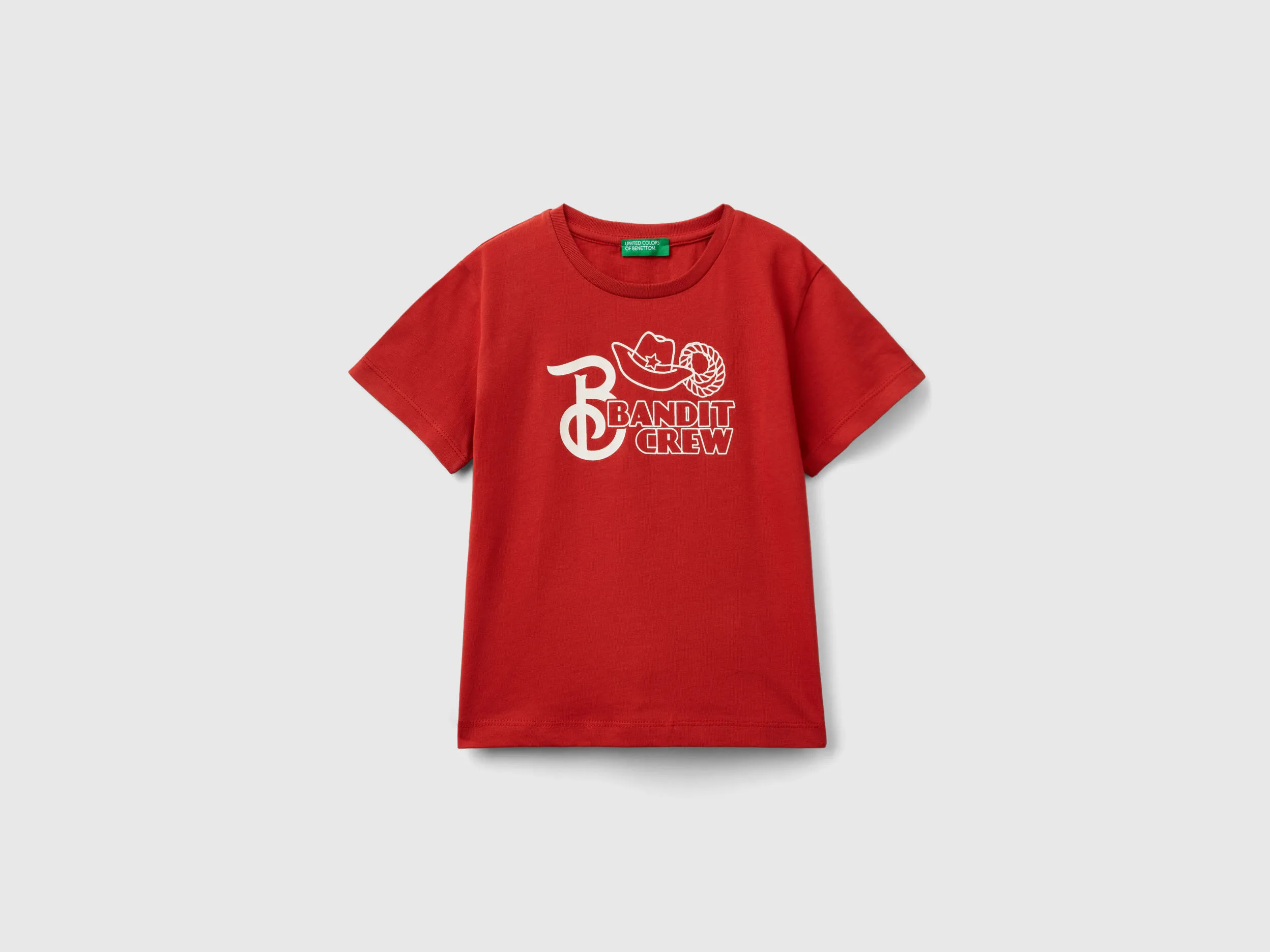 Camiseta de algodón orgánico con estampado