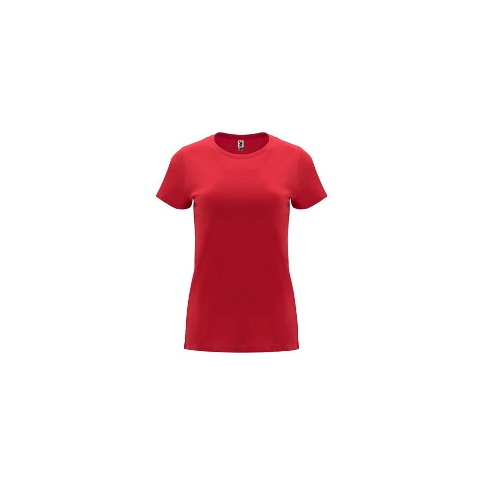Camiseta de manga corta entallada para mujer