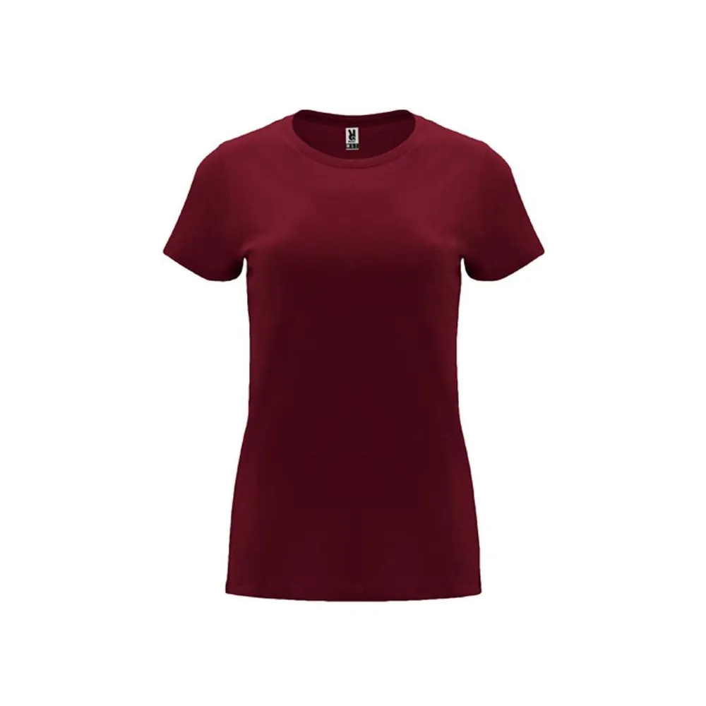 Camiseta de manga corta entallada para mujer