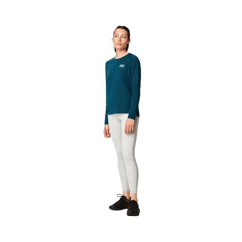 Camiseta de manga larga Picture CLAME LS TECH TEE (B Deep water) Mujer