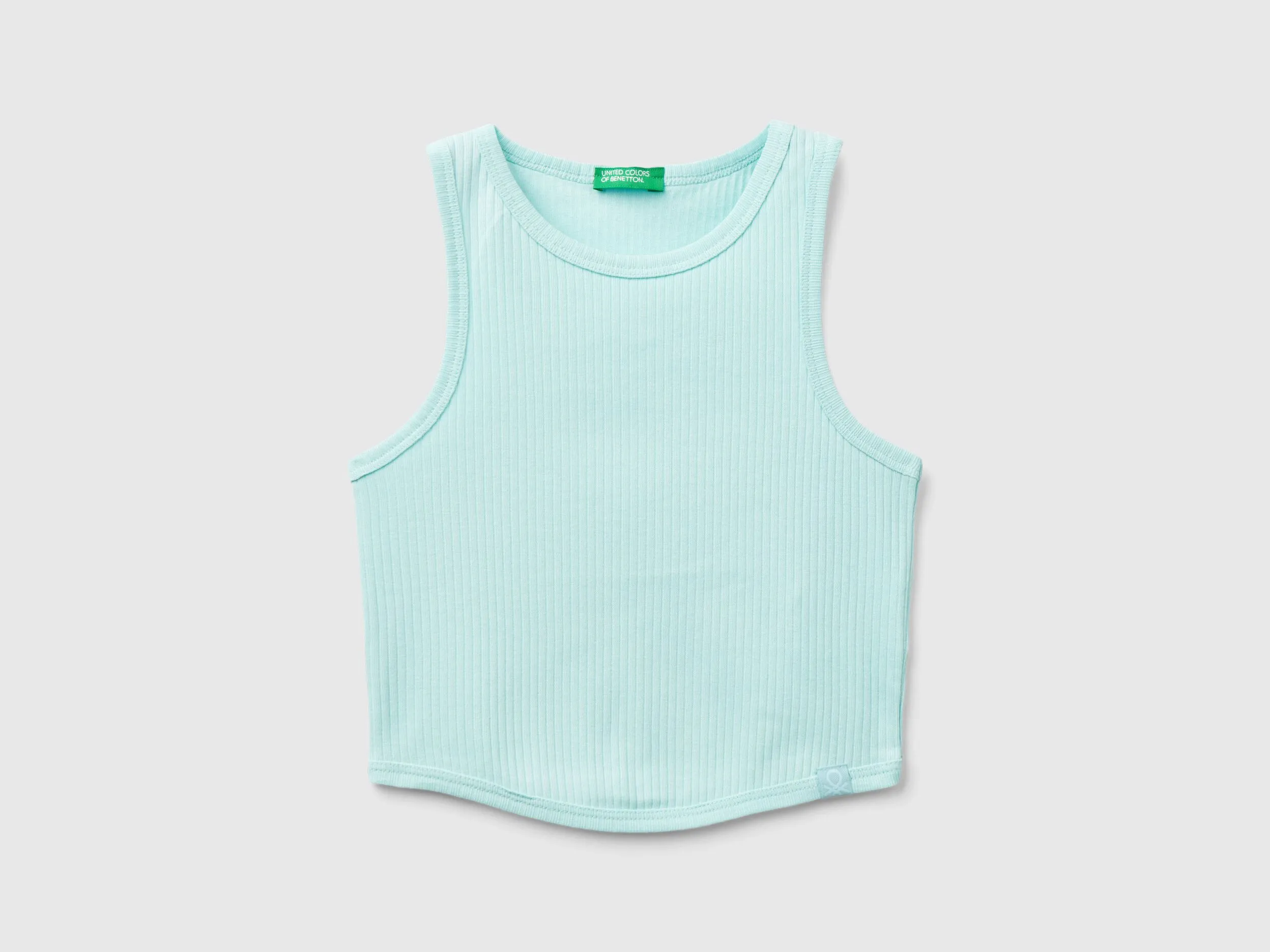 Camiseta de tirantes acanalada