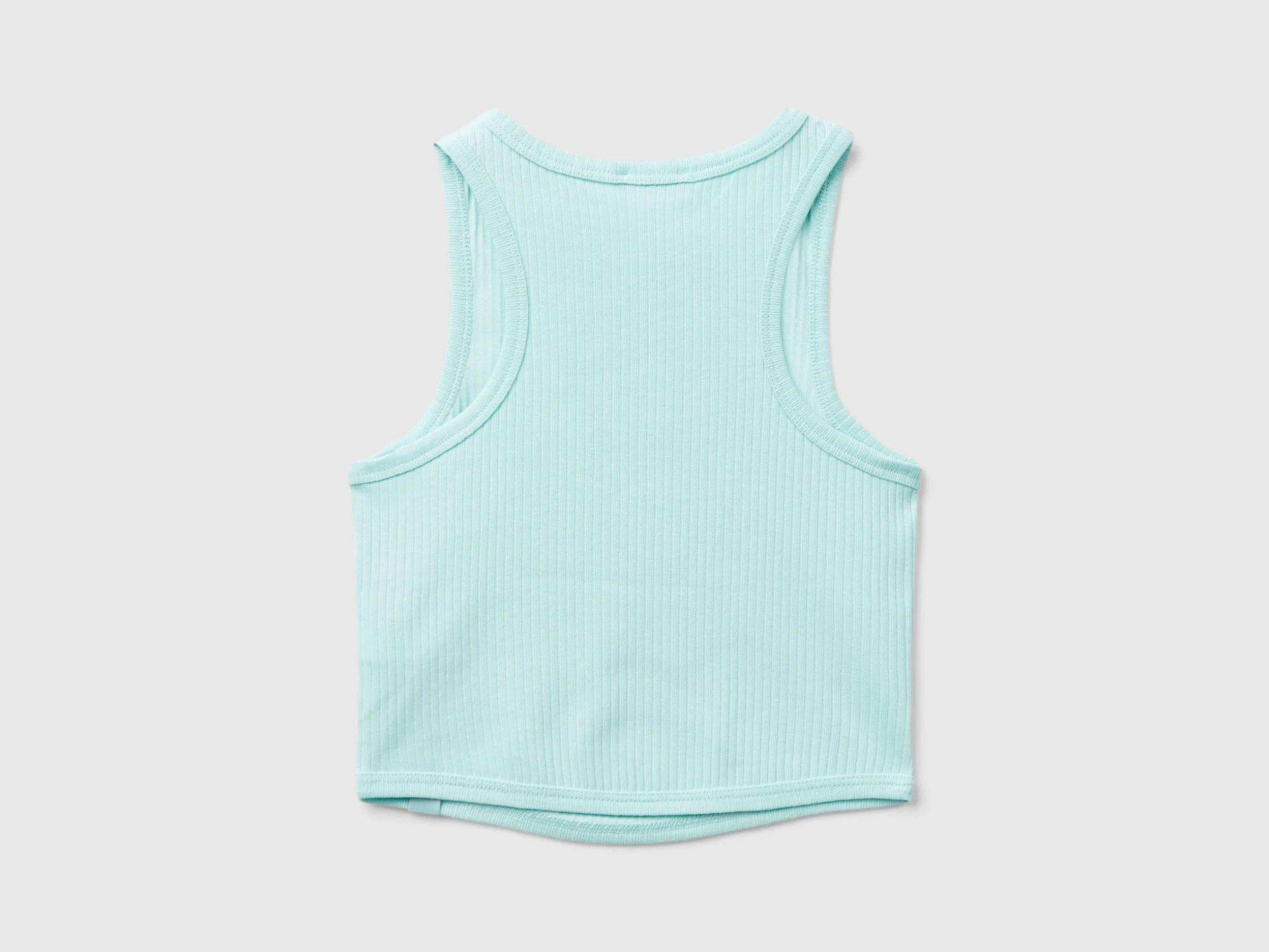 Camiseta de tirantes acanalada