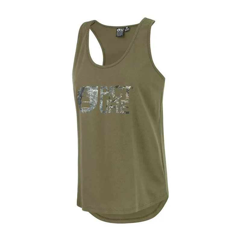 Camiseta de tirantes Foto Sótano (Militar) mujer