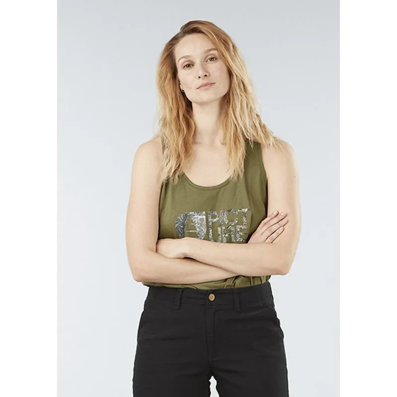 Camiseta de tirantes Foto Sótano (Militar) mujer