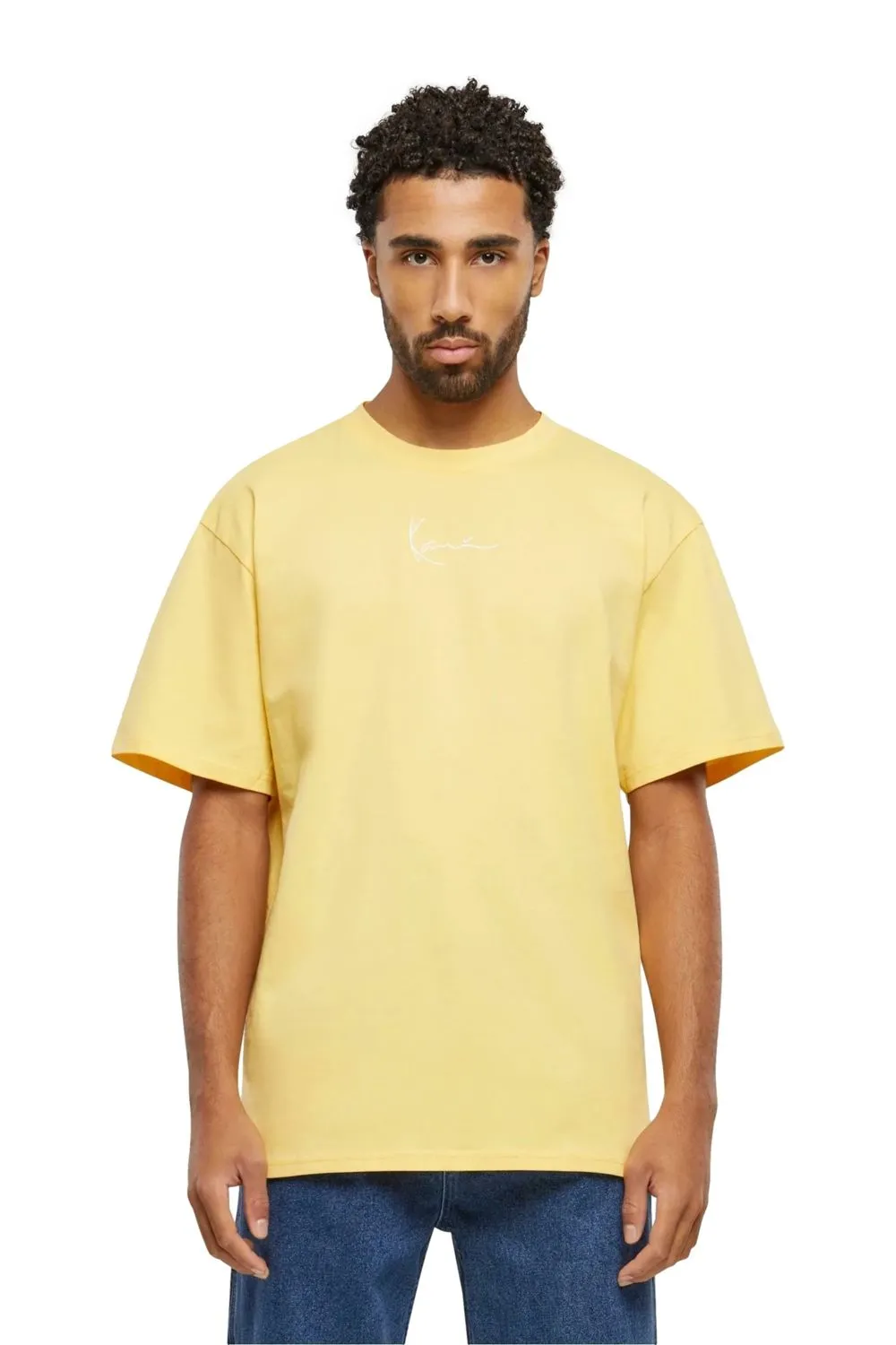 Camiseta karl kani amarilla kani burguer tee