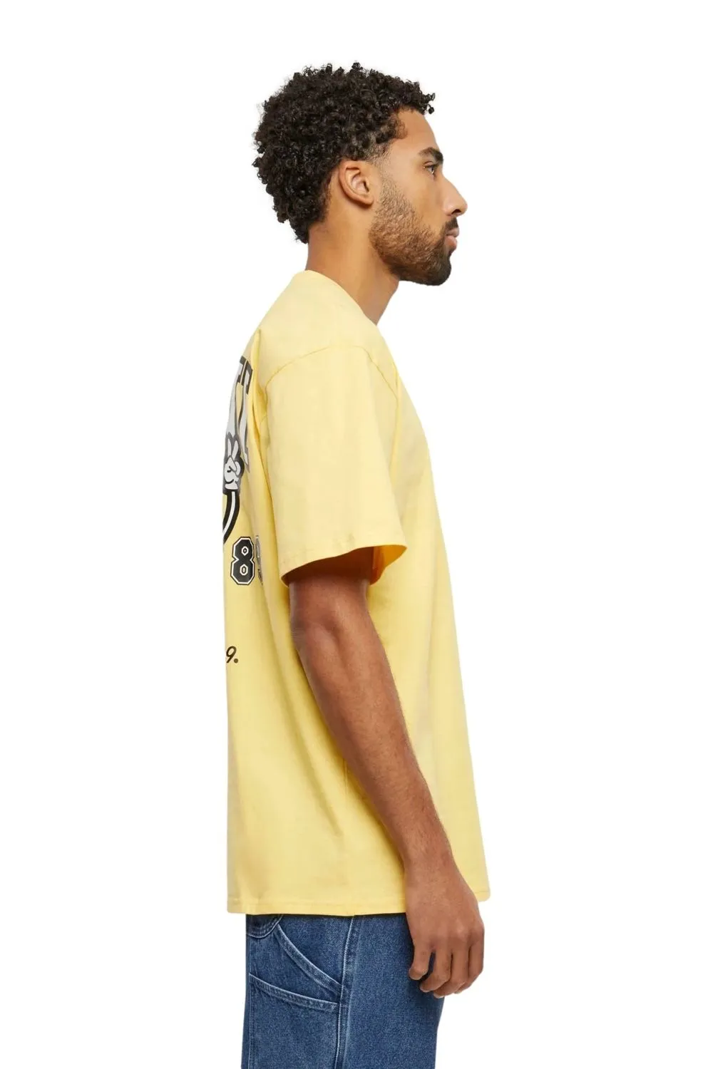 Camiseta karl kani amarilla kani burguer tee