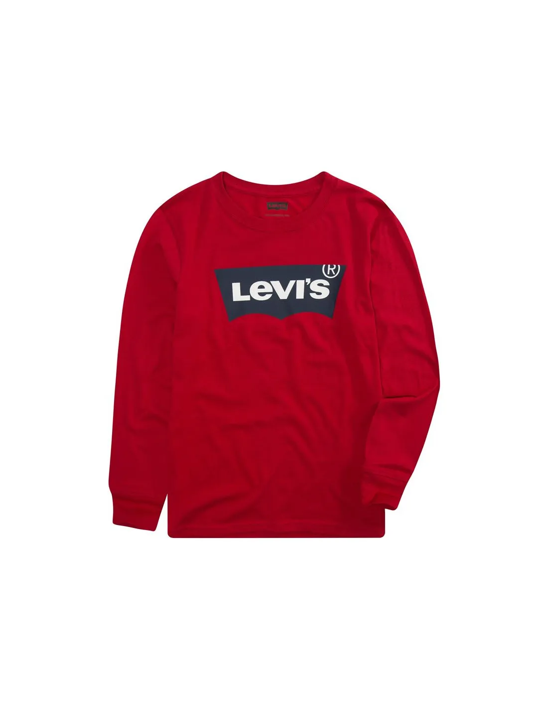 Camiseta Levi's Batwing Manga larga Boy Red